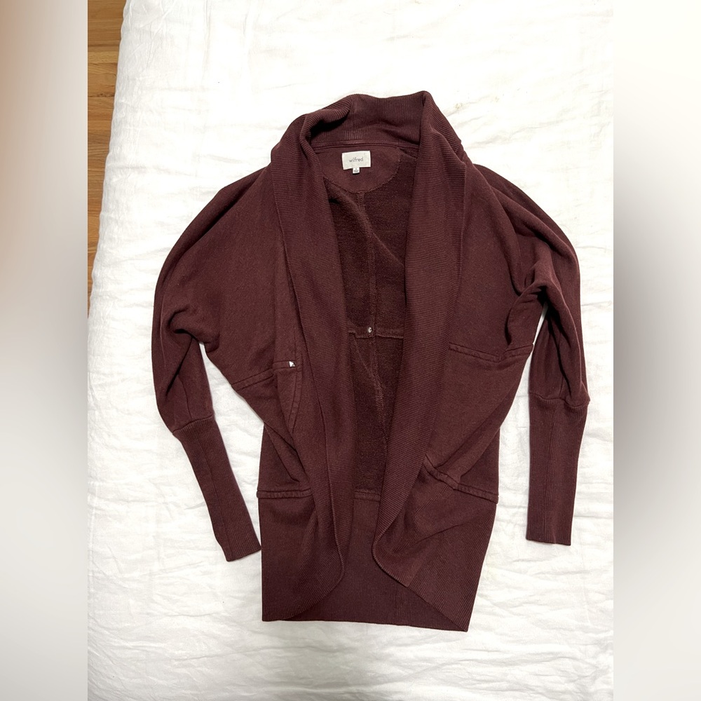 Maroon diderot Wilfred sweater